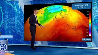 Anticiclone africano in rinforzo, punte di 37 38 gradi al Centronord