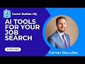 AI Tools for Your Job Search To Be More Efficient