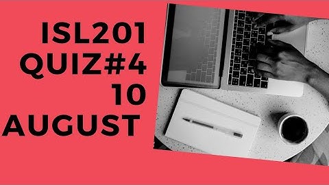 ISL201 quiz4 Live attempt Spring2021 By Helping Hands|version 1|