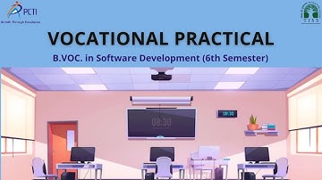 TISS BVOC SEMESTER SIXTH SDP 6 4 Vocational Practical