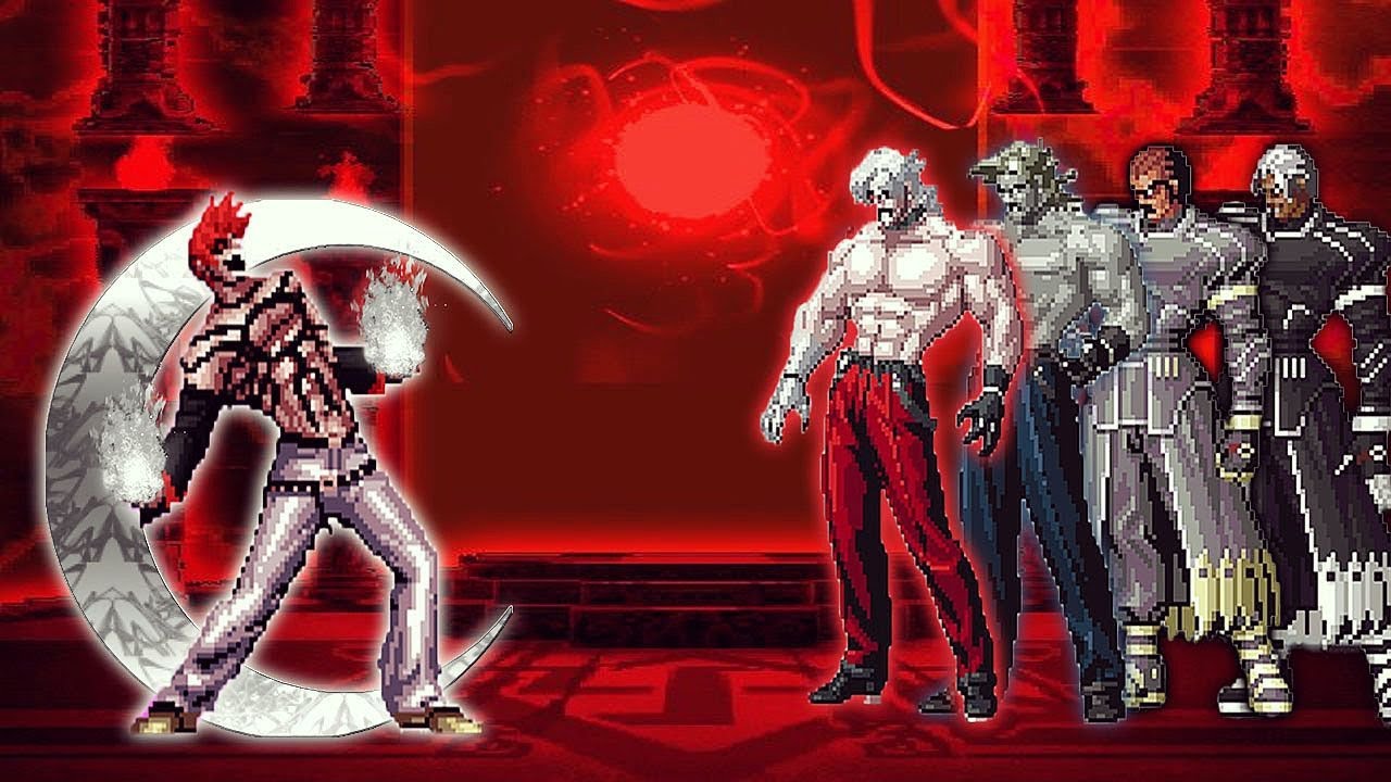 [KOF Mugen] Orochi Iori XIII WF Vs Zero, Rugal Team - YouTube