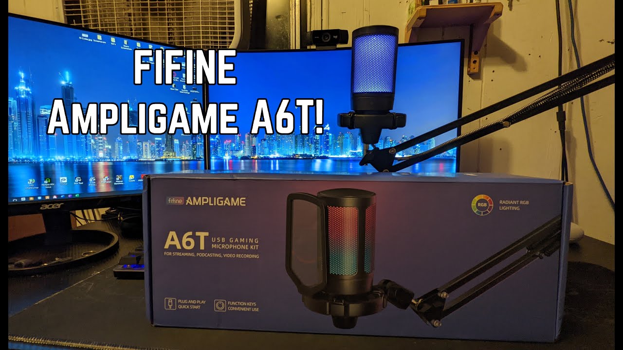 FIFINE Ampligame A6T - Unboxing & Review 