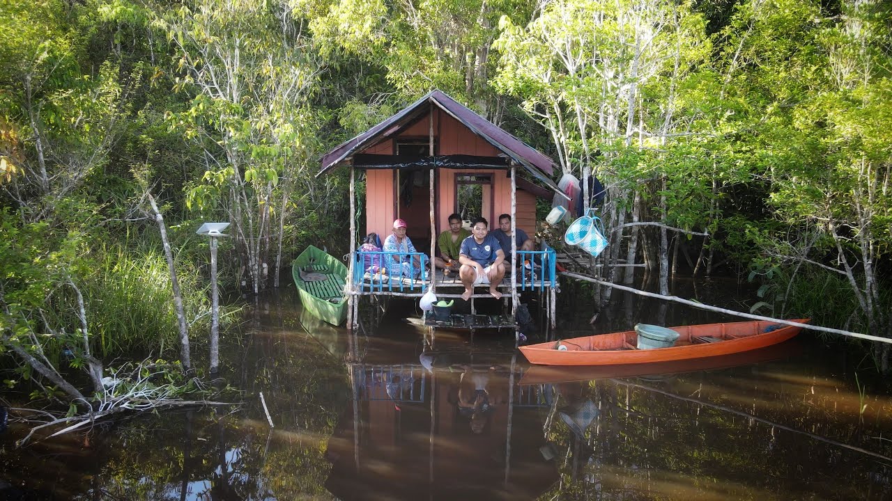 6 MALAM DI PONDOK RAWA, MENYUSURI AIR SURUT & AIR DALAM, MENANGKAP IKAN DENGAN BUWU & MANCING RAWAI
