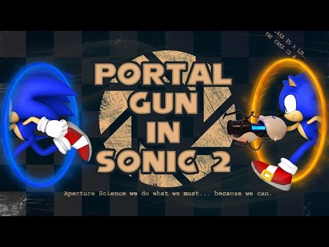 Portal Gun in Sonic 2 - Full Walkthrough