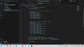 Tugas praktikum 1 algoritma dan pemrograman