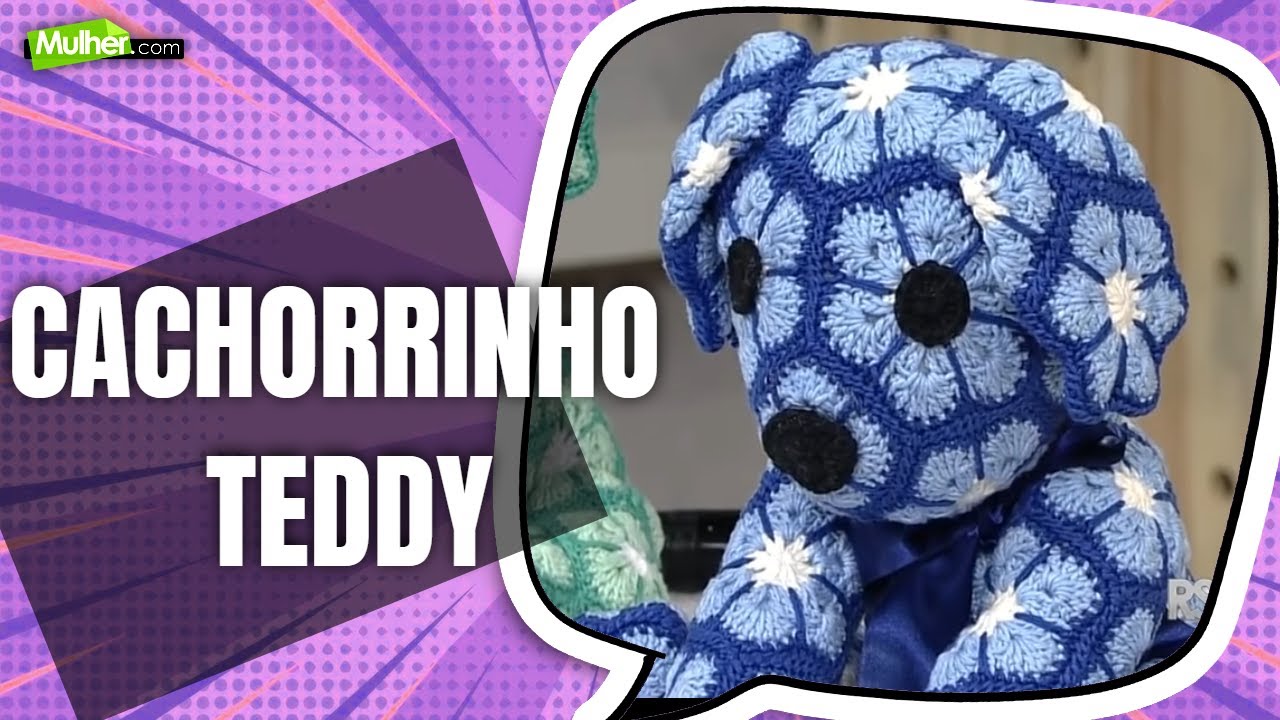 Como fazer um cachorro de crochê | Cristina Luriko | 08/01/2019