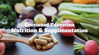 Continued Ed : Nutrition & supplementation by Ramonita Maldonado 4 views 1 month ago 30 minutes