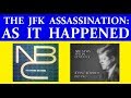 NBC-TV COVERAGE OF JFK'S ASSASSINATION (PART 1) *** VERY HIGH QUALITY ***