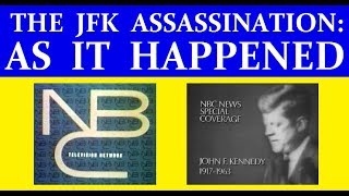 NBC-TV COVERAGE OF JFK'S ASSASSINATION (PART 1) *** VERY HIGH QUALITY ***