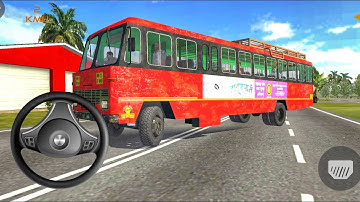 Best Bus Games: 2025 Indian Sleeper Bus Simulator | 3D Bus Game In Village Route - Android Gameplay 