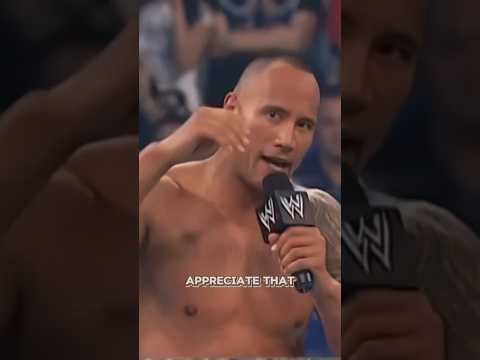The Rock says