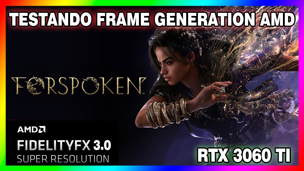 AMD FSR 3 Frame Generation OFF vs ON | Forspoken | RTX 3060 TI - YouTube