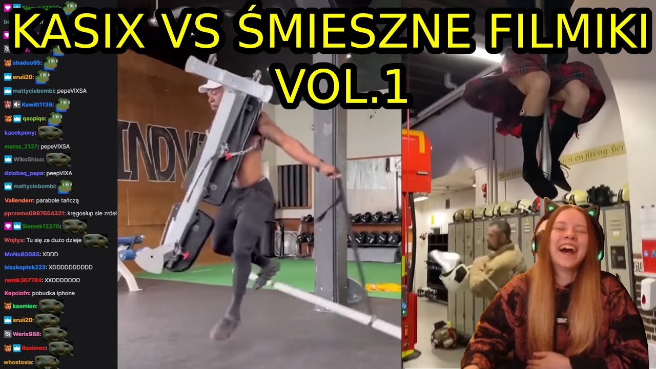 Kasix vs śmieszne filmiki vol.1 + chat reakcja (DAILY DOOSE & UNUSUAL MEMES COMPILATION V225)