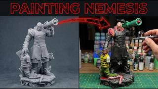 I Painted a HUGE 1:6 Nemesis Statue! | Resident Evil 3D Print & Painting screenshot 1