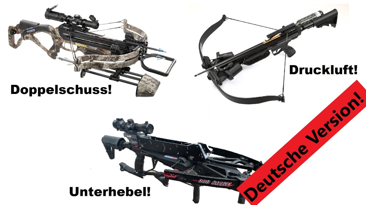 Drei HAMMER Schnellschuss Armbrüste: Der Shootout!