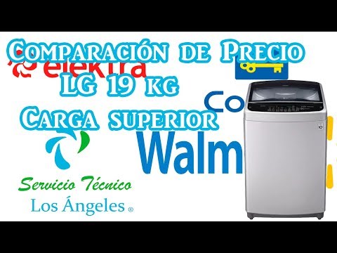 Lavadora LG 19kg en Elektra 