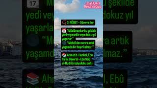 Ders 38653 Mehdinin Müjdesi Sihâh Ile Dolu Bir Dönem