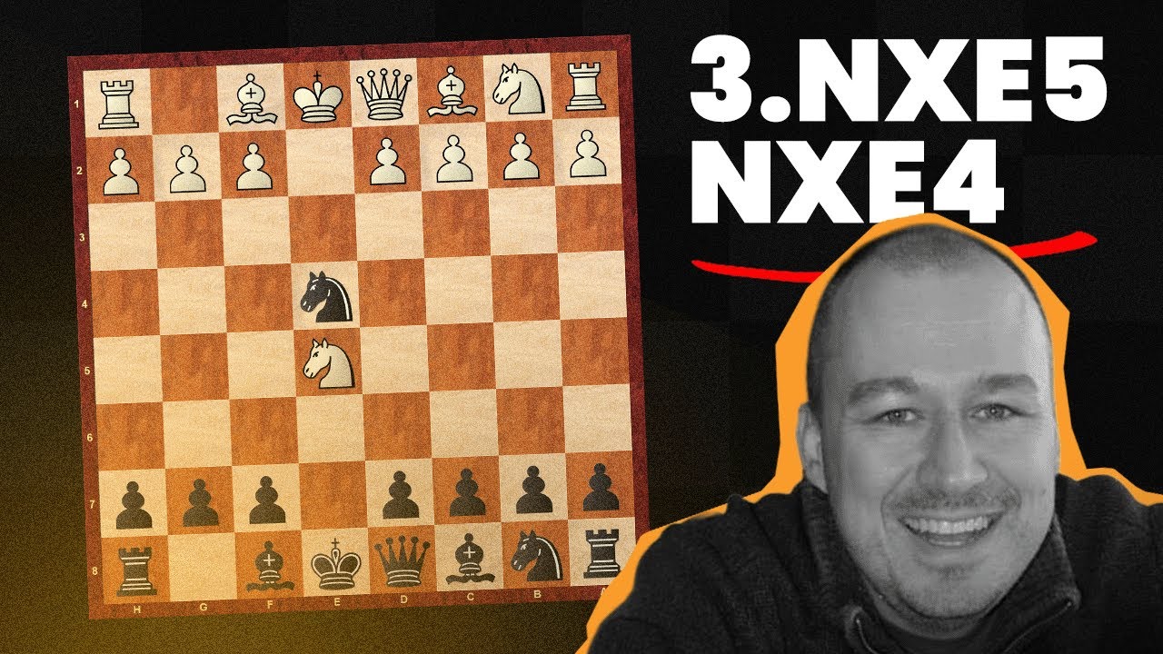 Упрощенные дебюты: Петров 3.Ne5 Ne4 — Запомнить или избегать?