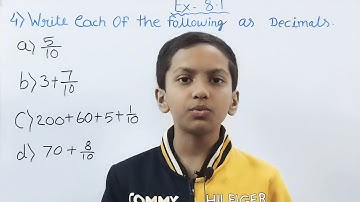 Q-4 Ex-8.1Decimals NCERT Class 6th Maths| Unlock Your Learning||