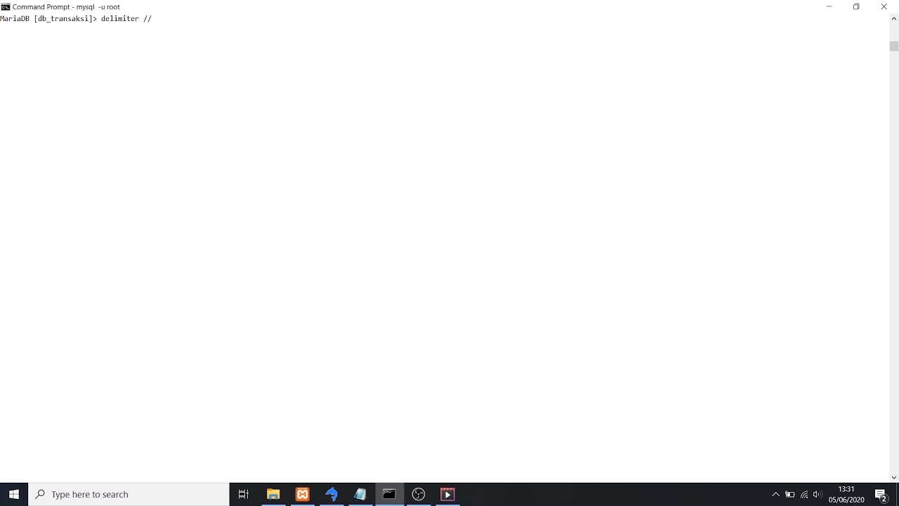 Tutorial Membuat Trigger pada Database Menggunakan CMD - [Teknologi ...