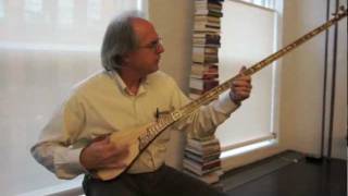 Video thumbnail of "Tribecastan's Jeff Greene plays the Uyghur Tambur"