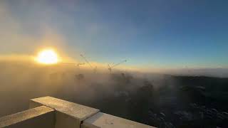 Morning fog Time-lapse