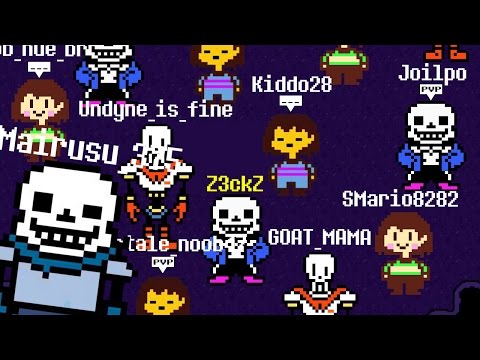 NEW LOCATIONS AND SECRETS!!  UNDERTALE ONLINE MULTIPLAYER MMORPG (Don't  Forget) fangame #3 