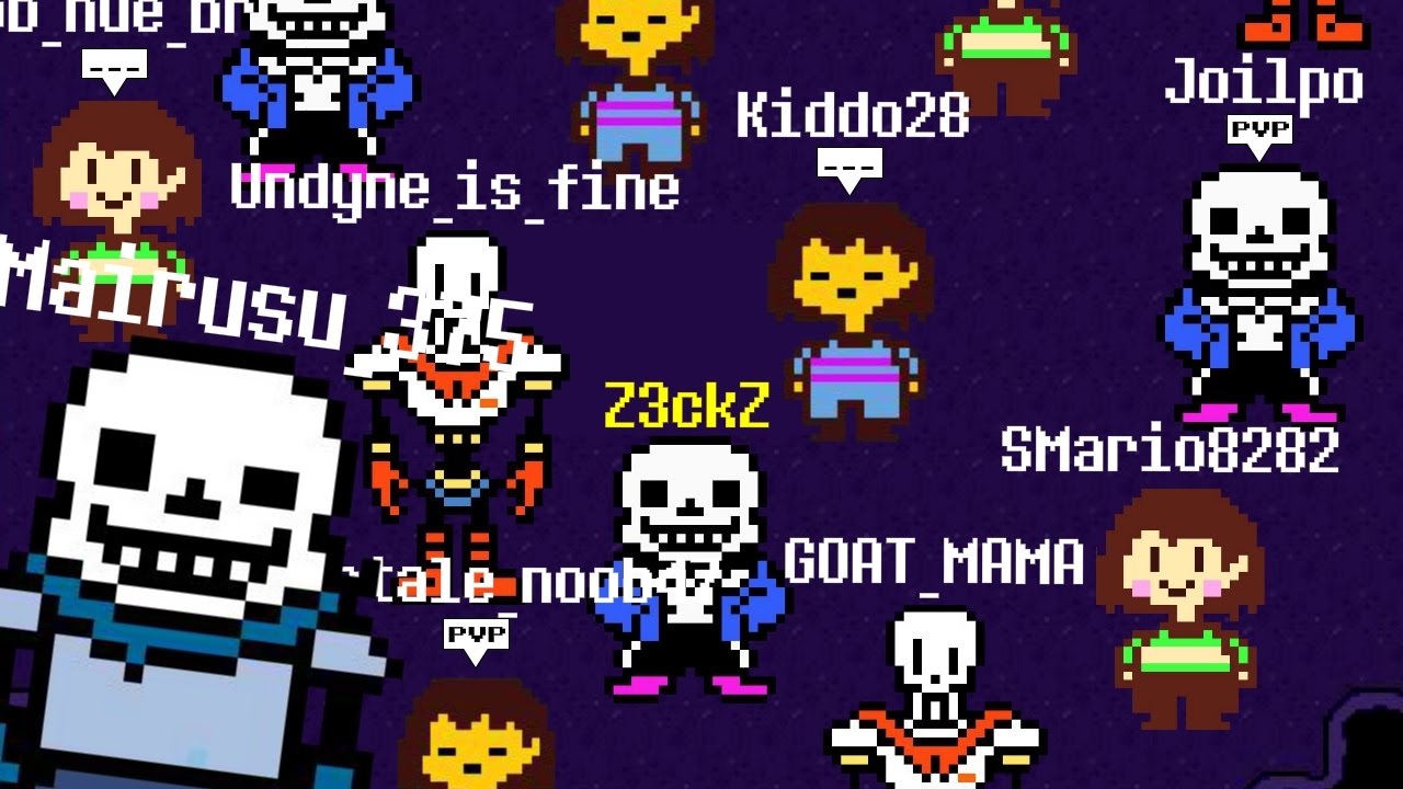 undertale but it's online multiplayer 