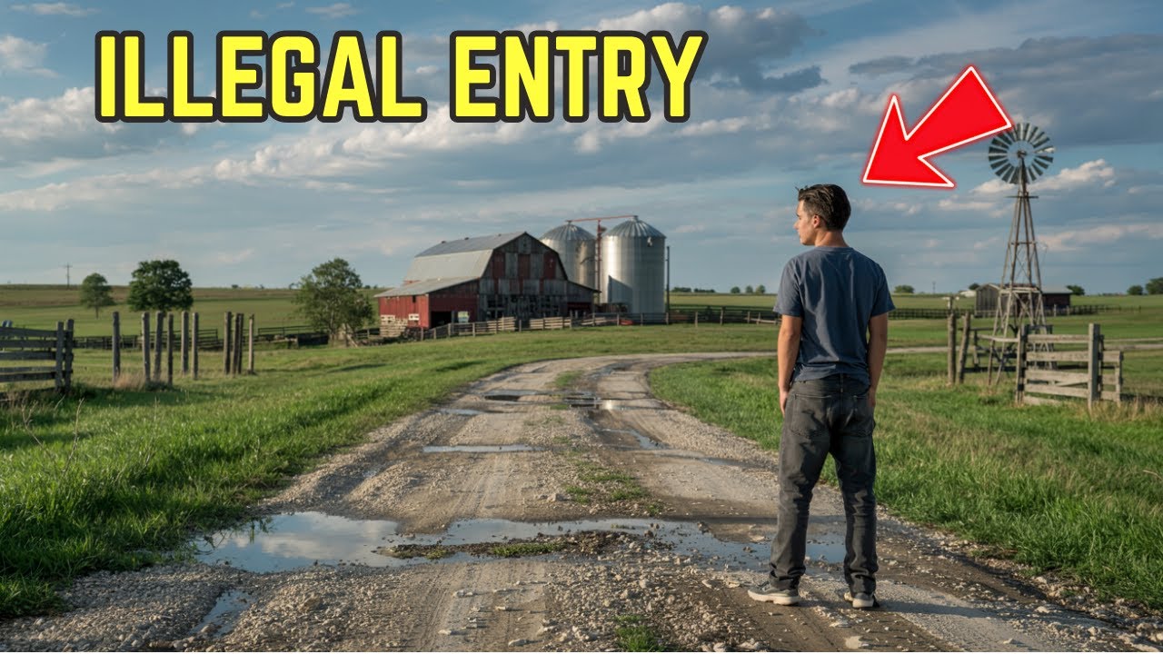 Сосед, наделенный полномочиями, проник на мое ранчо, чтобы осмотреть мой танк. Судья заставил его...