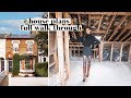 My RENOVATION plans! empty house tour🏡