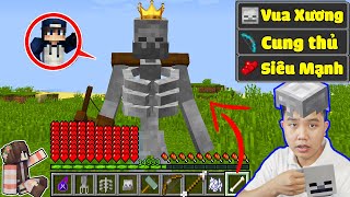 Minecraft, Nhưng bqThanh là VUA NGƯỜI XƯƠNG SKELETON Siêu Ngầu Trol Ốc...