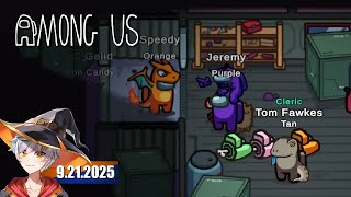 Among Us: Town of Us | 9.21.2025
Among Us
Streamed on 9.21.2024
Video: https://youtu.be/g7Uu1_xyvis
Playlist: https://www.youtube.com/playlist?list=PL3Jw2oqR15Y0V4td5soybJFVi5uVFCfuG
Main Channel: https://youtube.com/TomFawkes/
Twitch: https://www.twitch.tv/tomfawkes/
Patreon: https://patreon.com/TomFawkes
Merch: https://shop.TomFawkes.com/
Socials: https://tomfawkes.com/
#VTuber #ENVTuber #VTuberEN #AmongUs #TownOfUs #ProximityChat Among Us: Town of Us | 9.21.2025