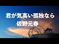 君が気高い孤独なら/ 佐野元春 カバー