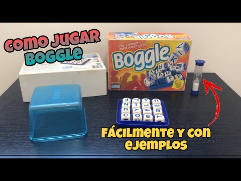 Como jugar boggle / reglas completas de boggle / boggle / how to play boggle / juego de mesa buggle