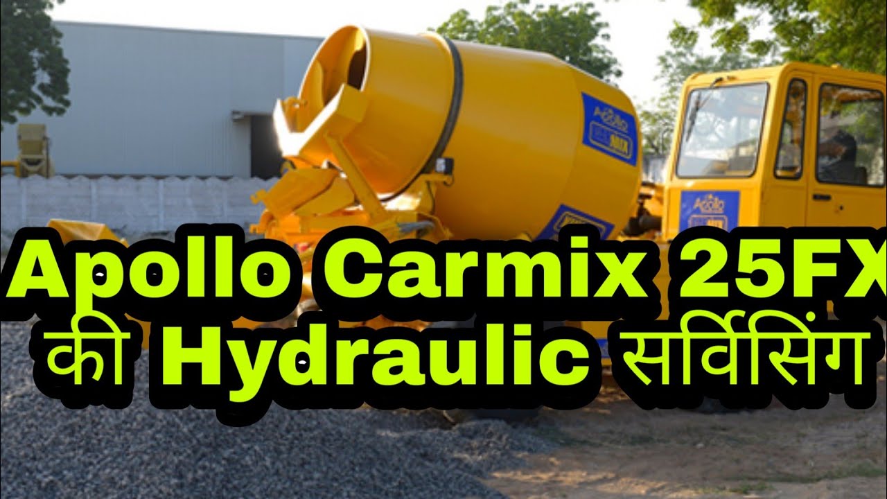 Apollo carmix 25FX Complete Hydraulic Oil and Filter service