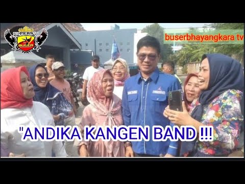 ANDIKA KANGEN BAND Silaturahmi antar caleg dari demokrat