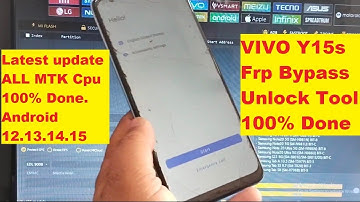 Vivo Y15s Frp Bypass Unlock Tool 100% Done.
