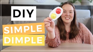 How to make a simple dimple fidget toy | diy pop it