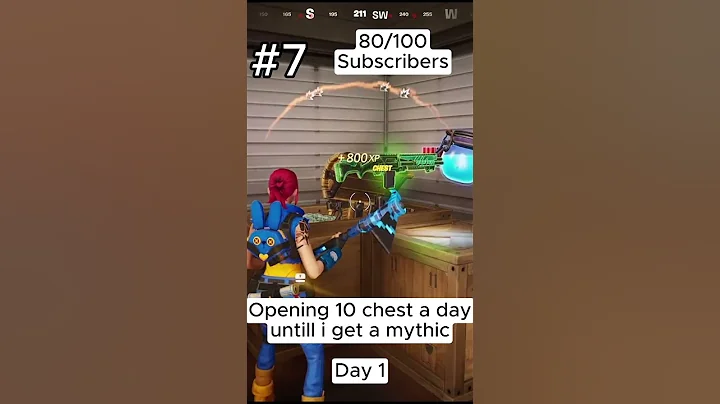 Opening 10 Chests Every Day Until I Get A Mythic! Day 1