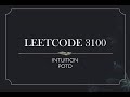 Leetcode 3100 | Water bottle II | simple approach