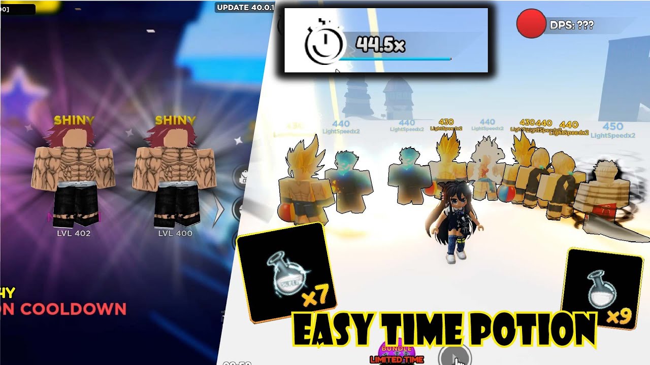 5 FREE SHINY LUCK POTION CODES IN ANIME FIGHTERS SIMULATOR UPDATE 11! *ITS  BACK* Roblox 