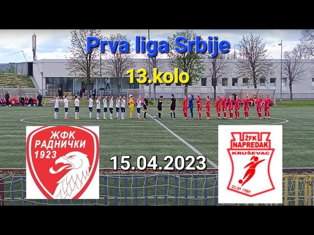 FK Inđija - FK Železničar Pančevo (1:1) 1:3  Prva liga Srbije 30. kolo  09.04.2022 