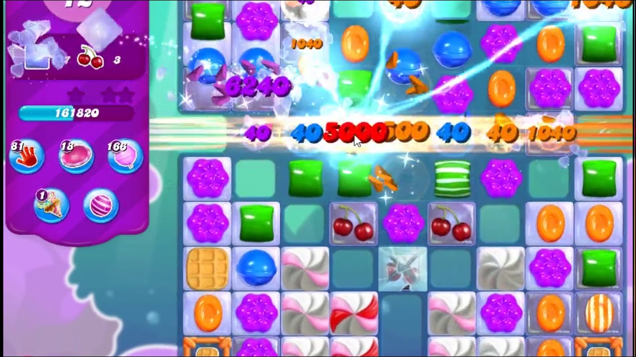 Candy Crush Saga Level 8402 - NO BOOSTERS | SKILLGAMING ✔️ - YouTube