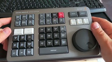 DaVinci Resolve Speed Editor Connect Cable and Bluetooth