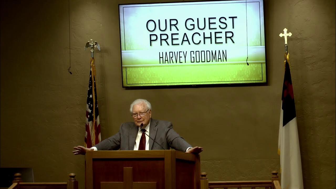 Guest Preacher Harvey Goodman YouTube