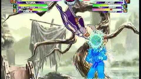 MvC2 Online (360): Brett (Cha/Storm/Doom) vs KBoogs719 (Gam/Hay/Aku) 5 .:7.21.10:.
