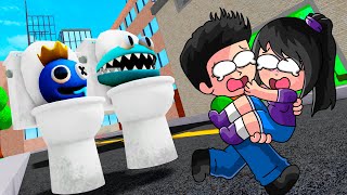 LOS RAINBOW FRIENDS SON SKIBIDI TOILET 😱 | RAINBOW FRIENDS VS SKIBIDI TOILET | JONDRES GC