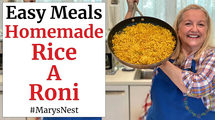 Homemade Rice-a-Roni Recipe - Rice and Pasta Pilaf Side Dish - Rice-a-Roni Recipe