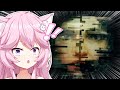 Catgirl VTuber suffers while playing intense horror game