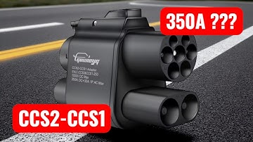 неЧесний перехідник CCS2-CCS1 на струм 350А #перехідник #ev #ccs  #EVadapter #ССS2 #CCS1 #proVolt